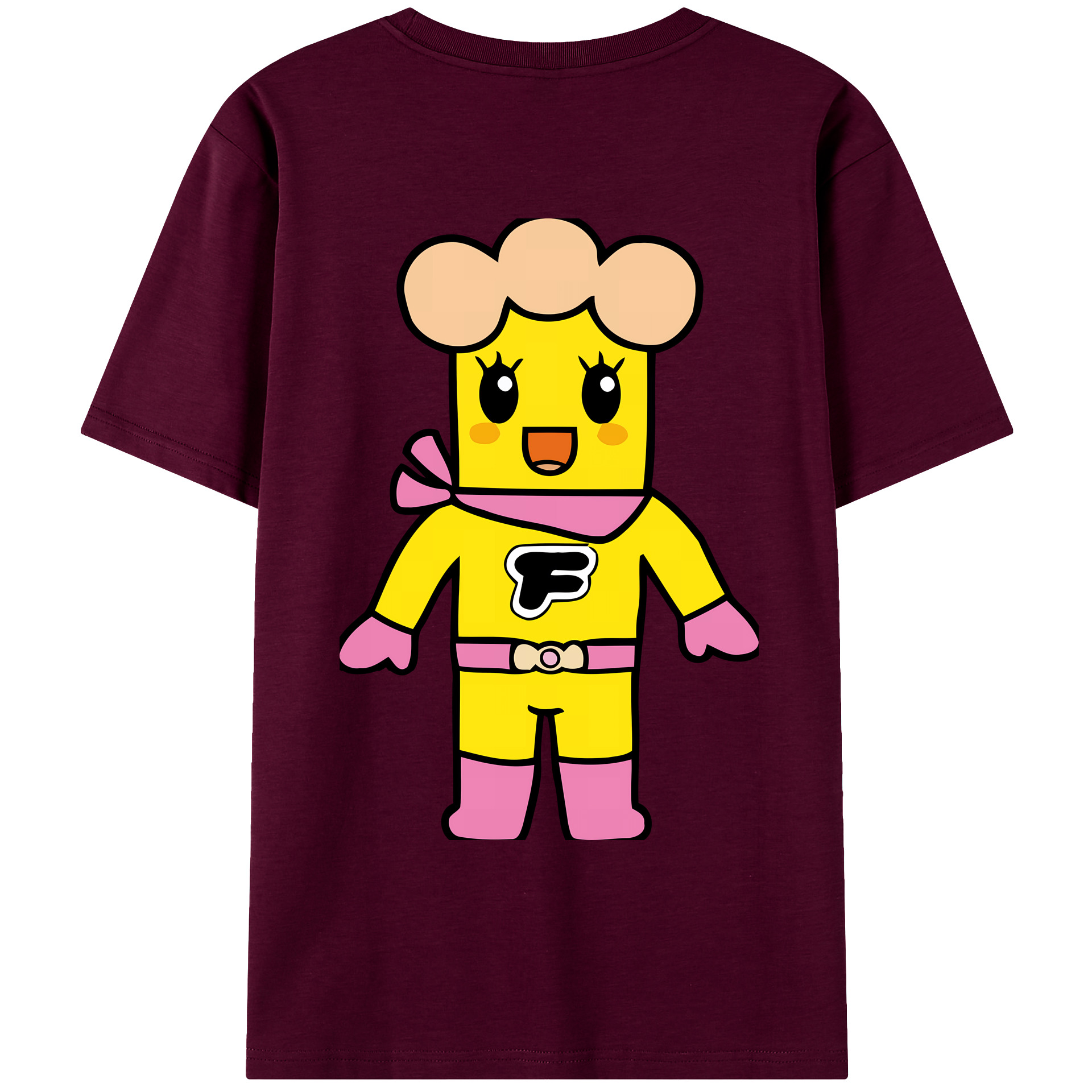 （画像用） アンパンマン Anpanman レディース半袖Tシャツ(バックプリント)